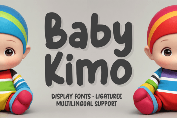 Baby Kimo: The Cute Display Font for Scroll-Stopping Campaigns