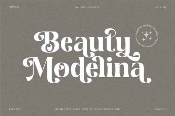 Beauty Modelina: The Premium Display Font for Scroll-Stopping Campaigns