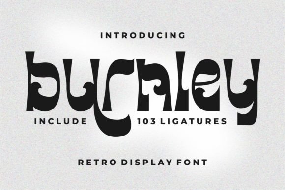 Burnley Typeface: The Retro Display Font for Bold Campaigns