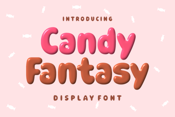 Candy Fantasy: The Sweet Display Font for Polished Brand Identity