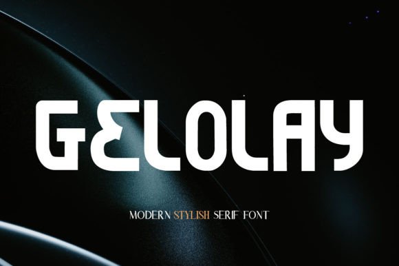 Gelolay: The Bold Display Font That Elevates Digital Brand Experiences