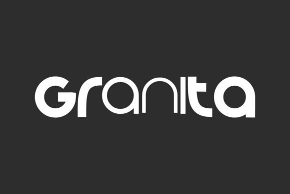 Granita Typeface Review: A Playful Display Font for Bold Branding