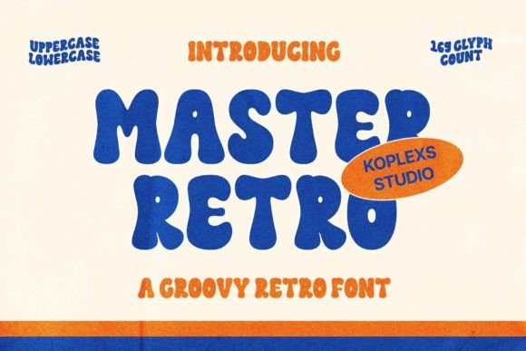Master Retro: The Perfect Typeface for Bold Brand Identity
