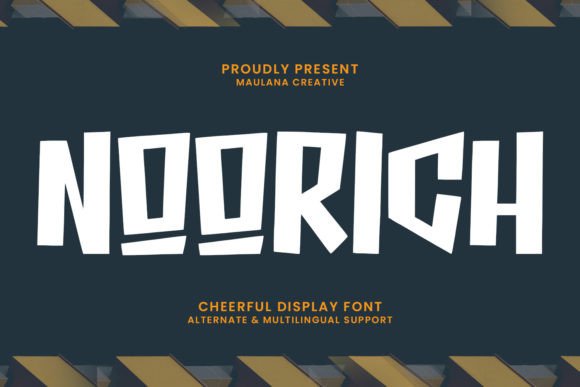Noorich: The Cheerful Display Typeface for Scroll-Stopping Campaigns
