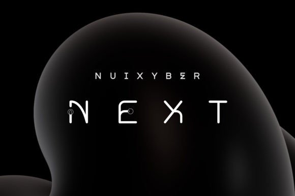 Nuixyber Next: The Display Typeface That Elevates Your Brand Identity