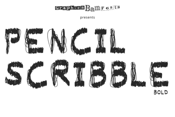 Pencil Scribble Bold: The Modern Display Typeface for Scroll-Stopping Campaigns