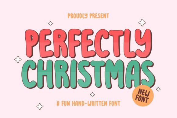 Perfectly Christmas: A Handwritten Typeface for Festive Editorial Design