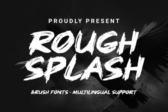 Rough Splash: The Energetic Display Font That Transforms Digital Brand Identity