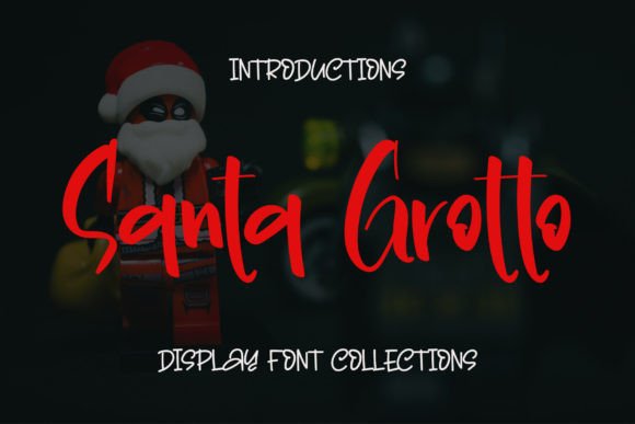 Santa Grotto: A Playful Display Font for Festive Branding