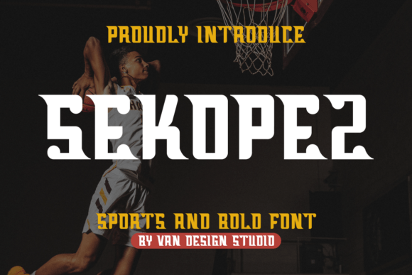 Sekopez: The Magical Display Font for Handmade Labels and Signs