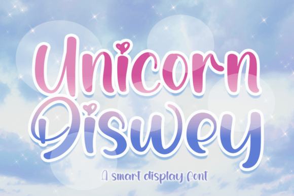 Unicorn Diswey: The Perfect Typeface for Magical Brand Identity