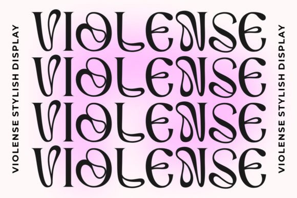 Violense: A Stylish Display Typeface for Bold Web Design
